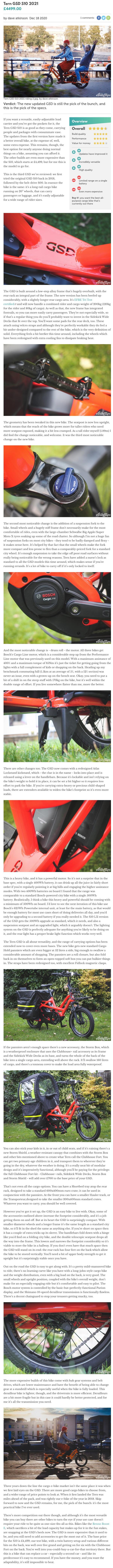 Tern gsd sales s10 2021