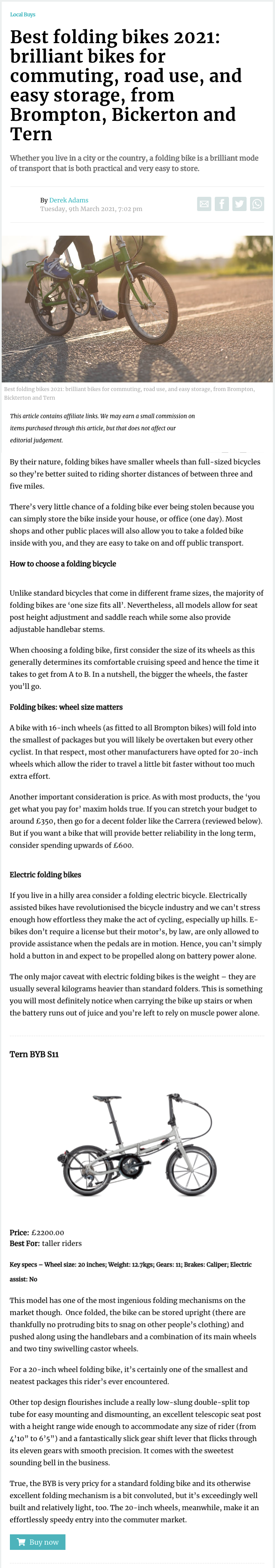 Best folding bikes 2021 - The Scotsman