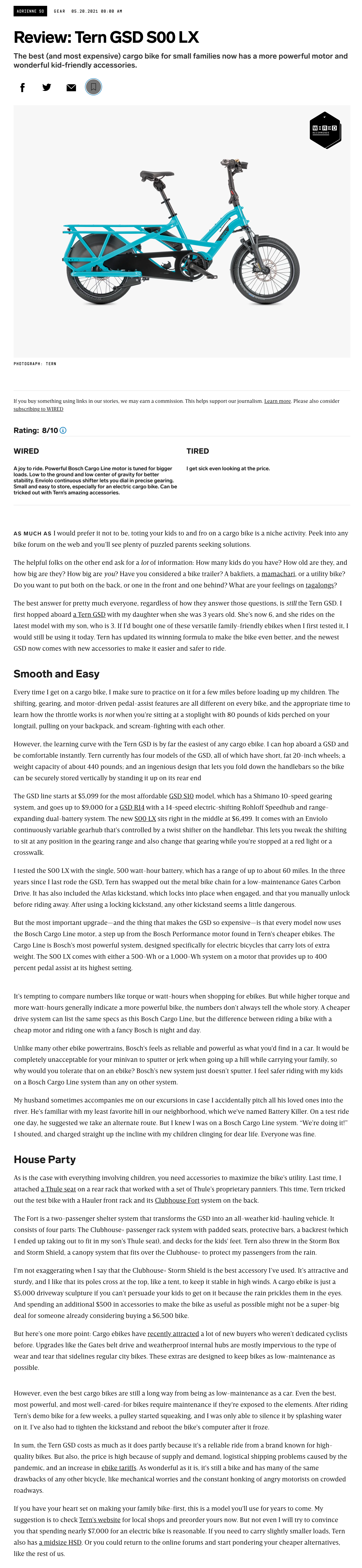 2021.05.20 - Review- Tern GSD S00 LX - Wired.png Review- Tern GSD S00 LX - Wired