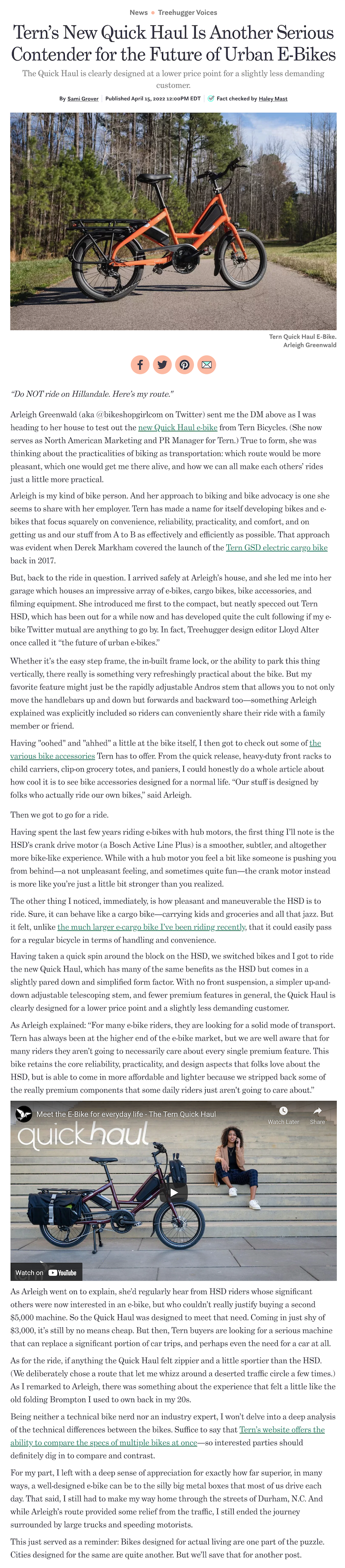 2022.04.15 - Tern’s New Quick Haul Is Another Serious Contender for the Future of Urban E-Bikes - TreeHugger.png 2022.04.15 - Tern’s New Quick Haul Is Another Serious Contender for the Future of Urban E-Bikes - TreeHugger