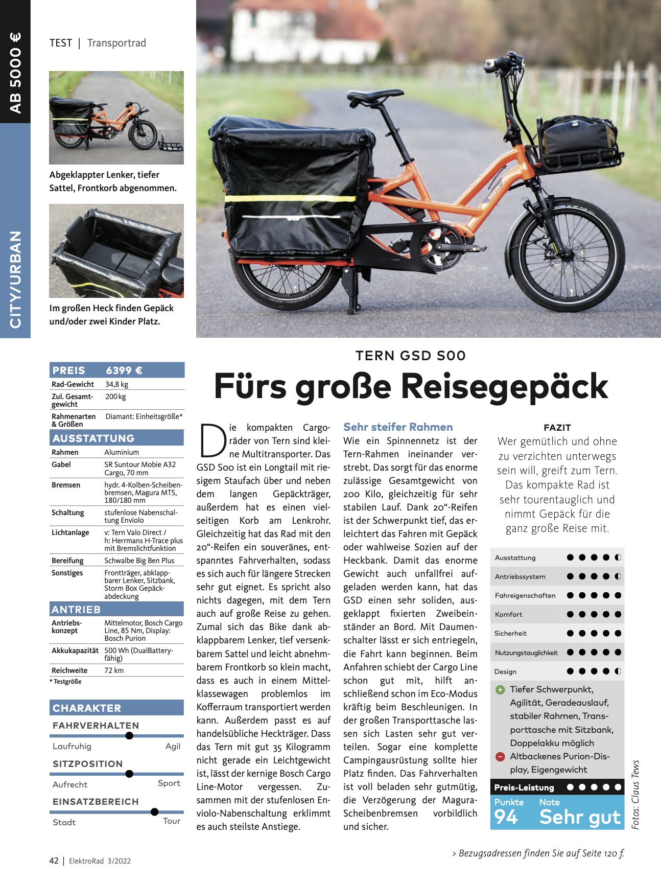 2022.05.01 - Test Reiseräder - ElektroRad