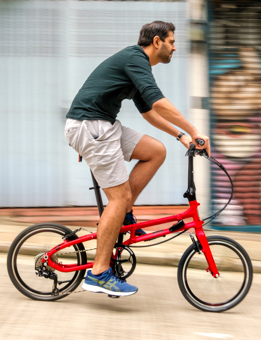 BYB ultra compact folding bike - sporty