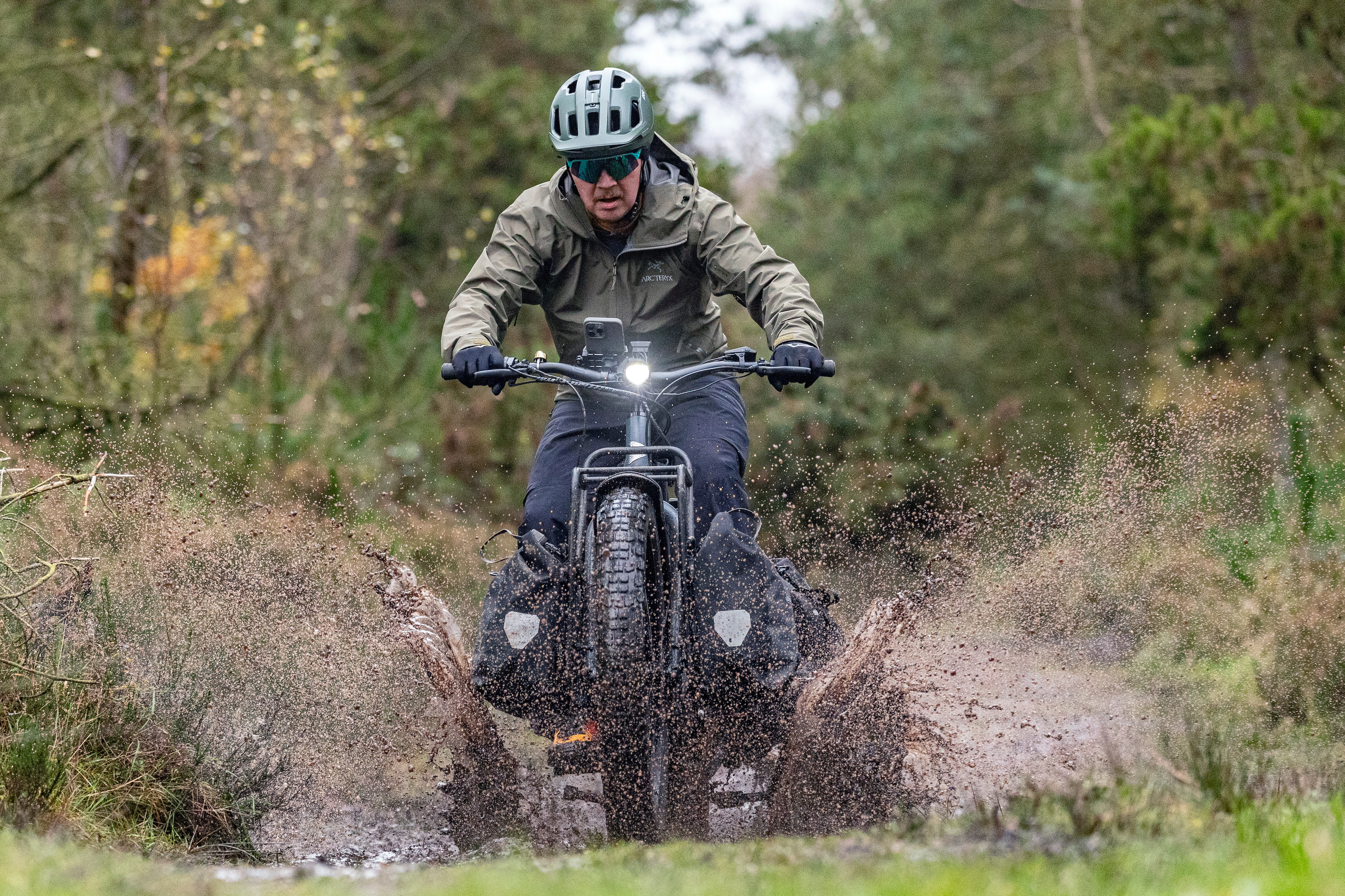 Unimproved trails are places to explore riding solo