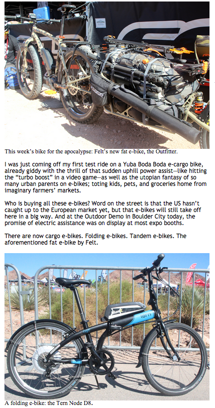 Interbike e 2025 bike