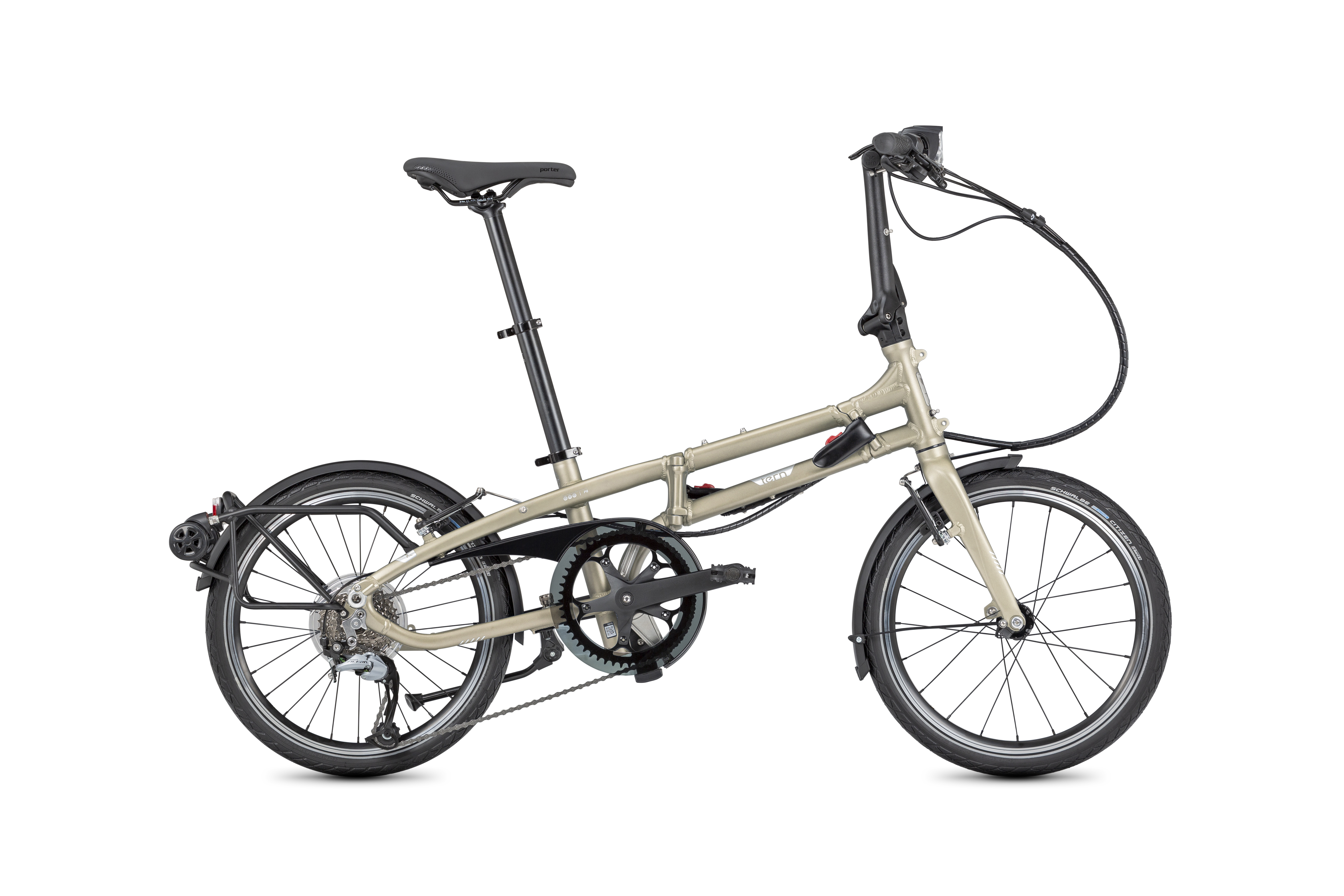 BYB P8: Compact Folding Bike for Urban Commuting