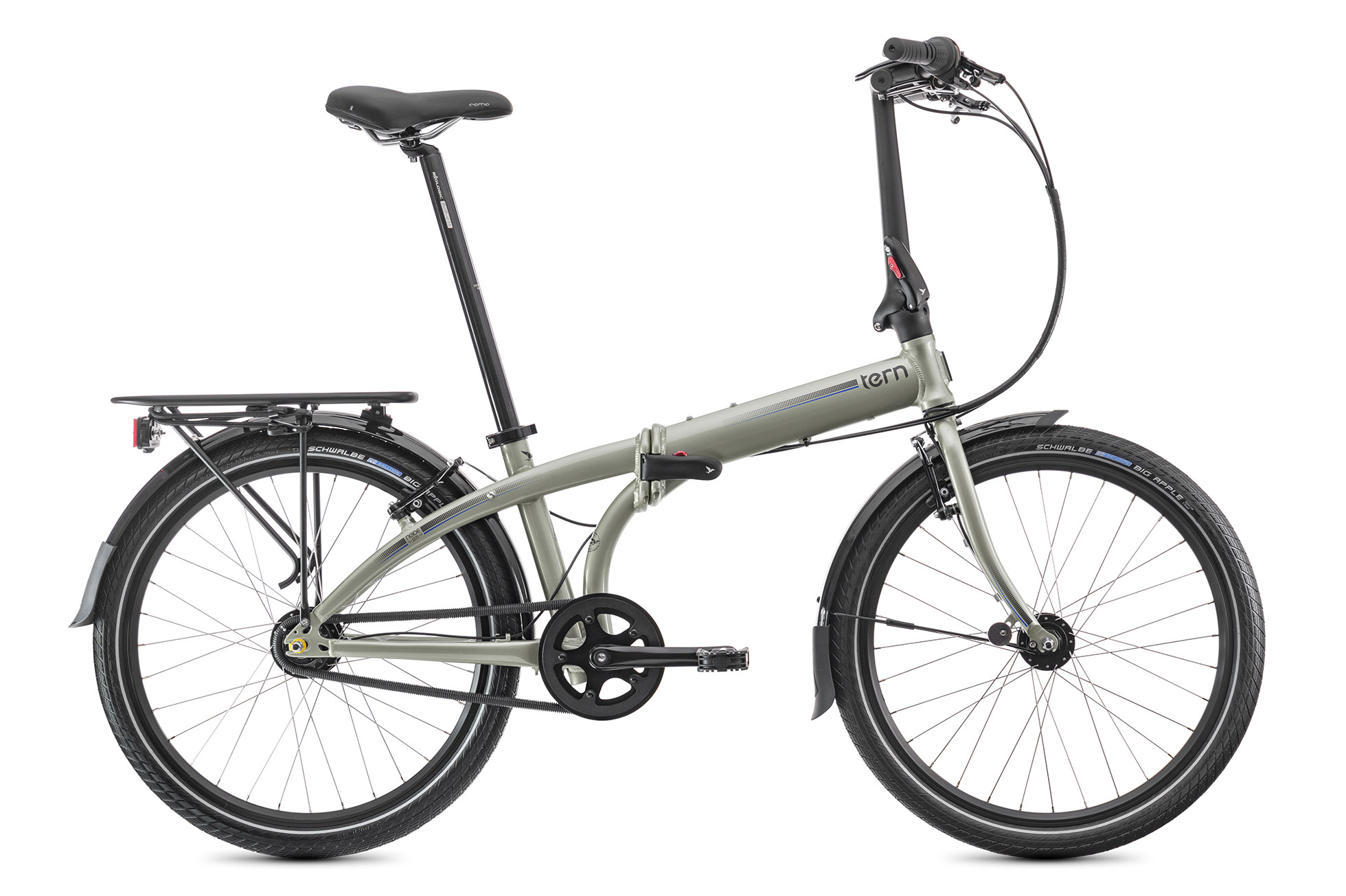 Node D7i: 24" Folding Bike with Internal Hub