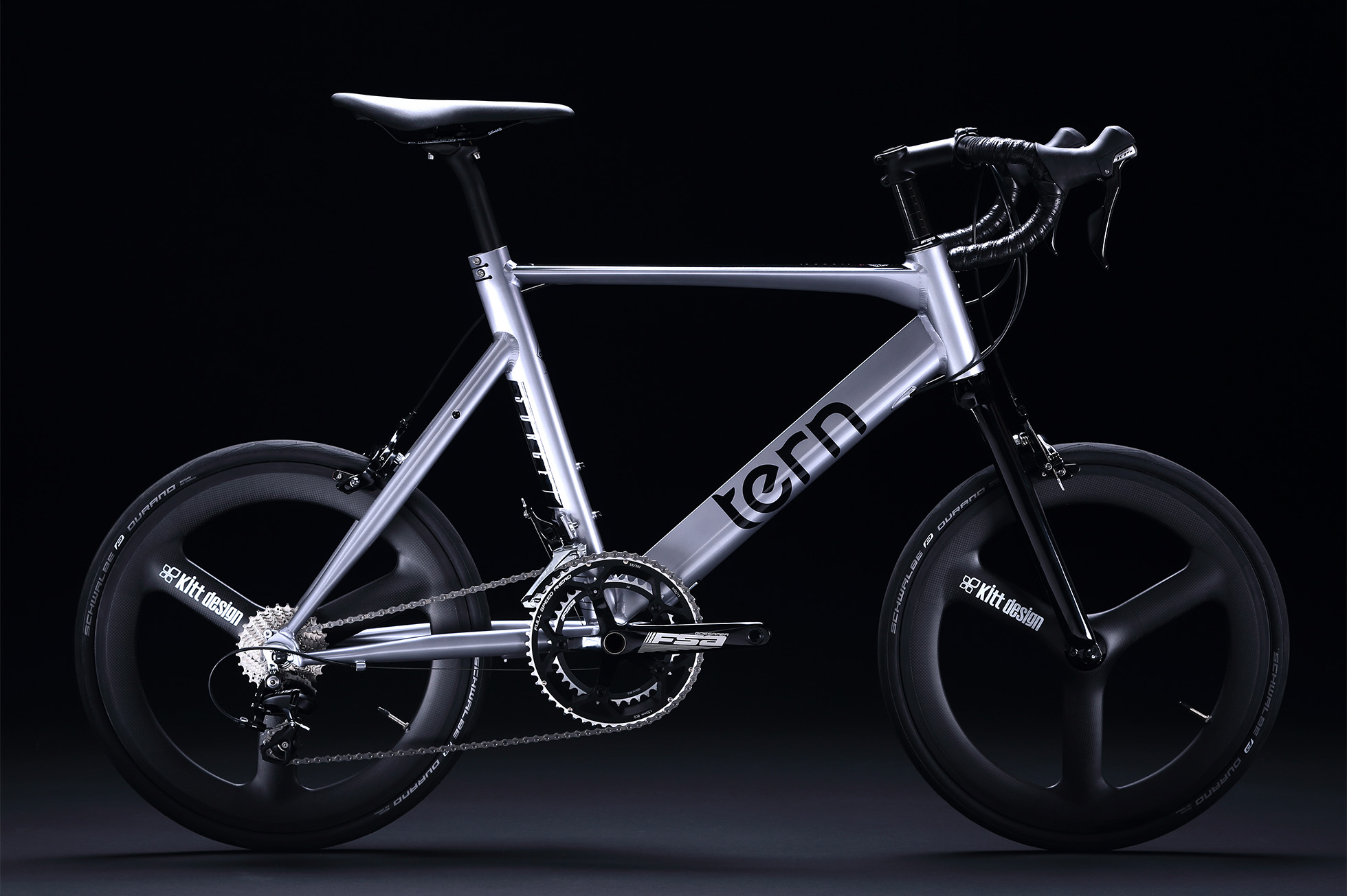 20" Kitt design Carbon Tri-Spoke Wheel | Tern Bicycles