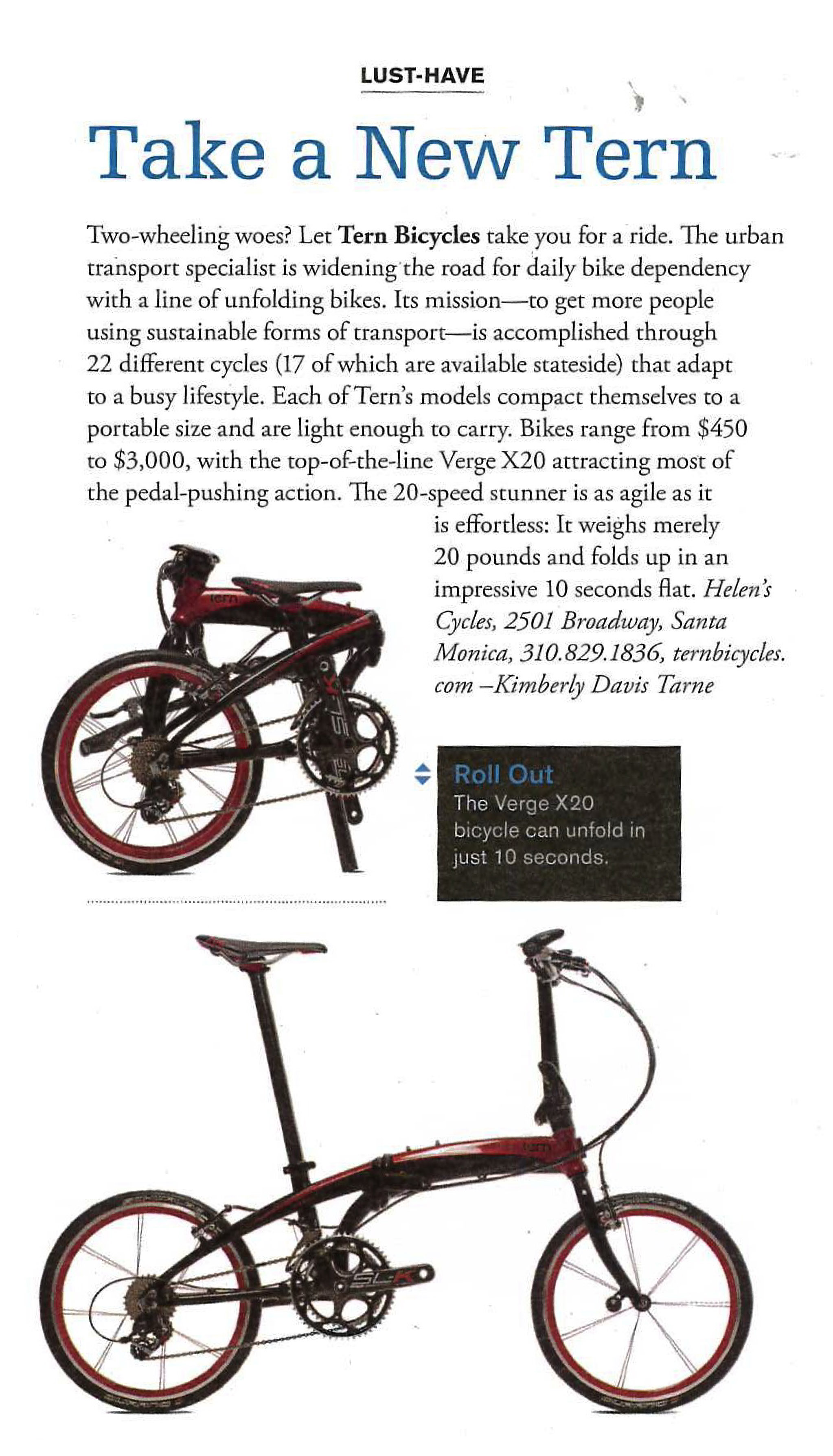 Take a New Tern | Tern Folding Bikes | Worldwide