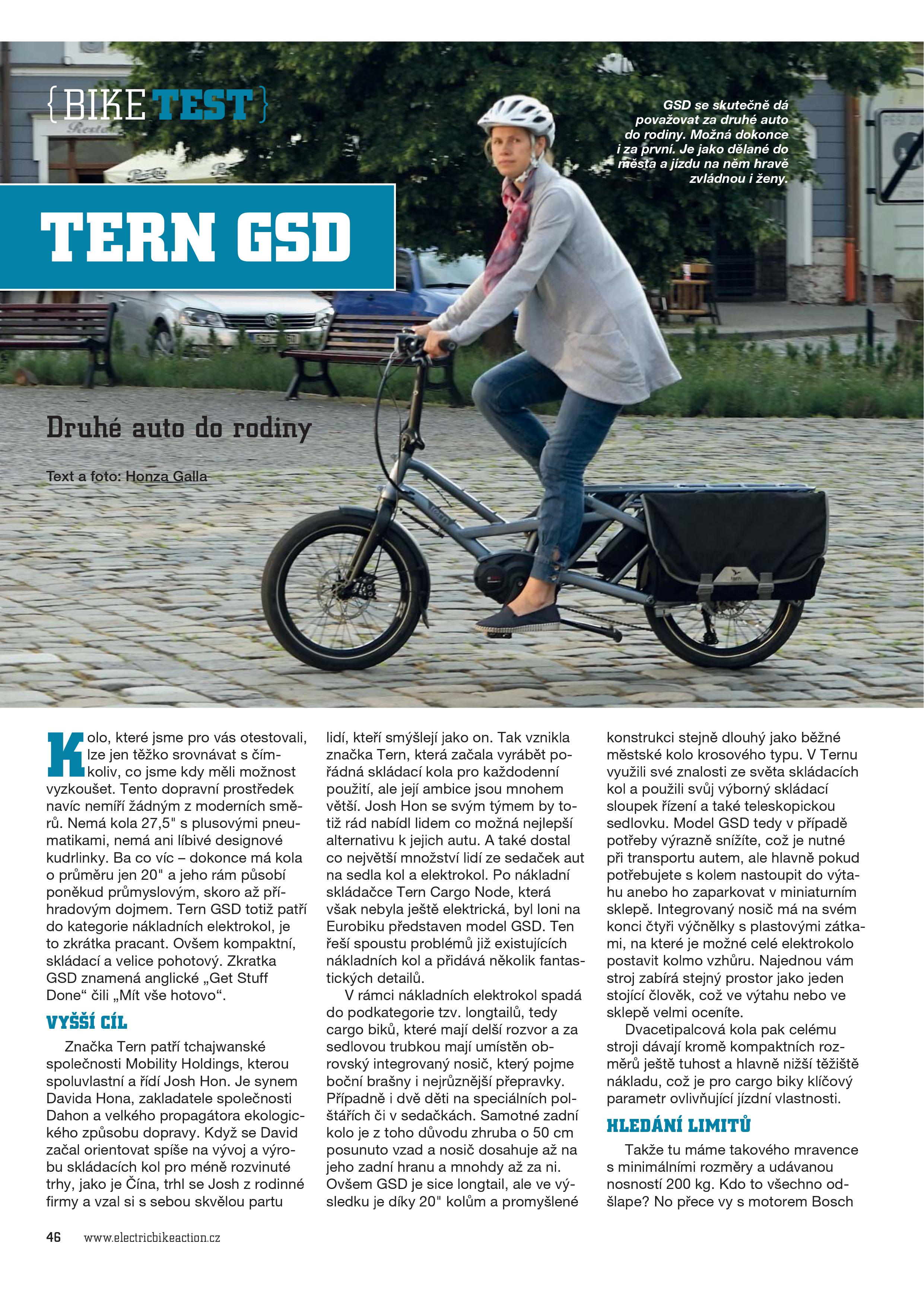 tern gsd electric bike