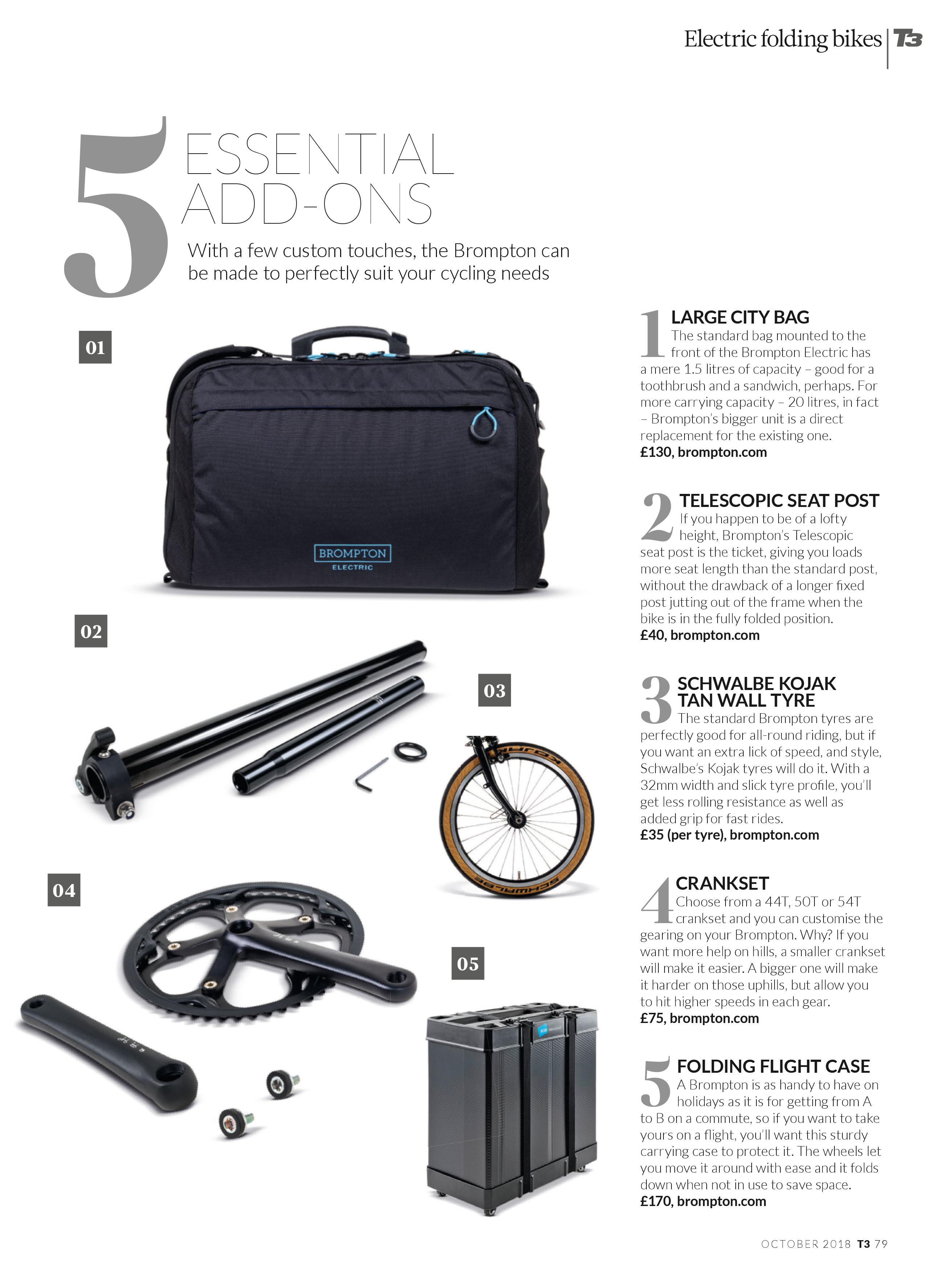 electric folding bike carry bag