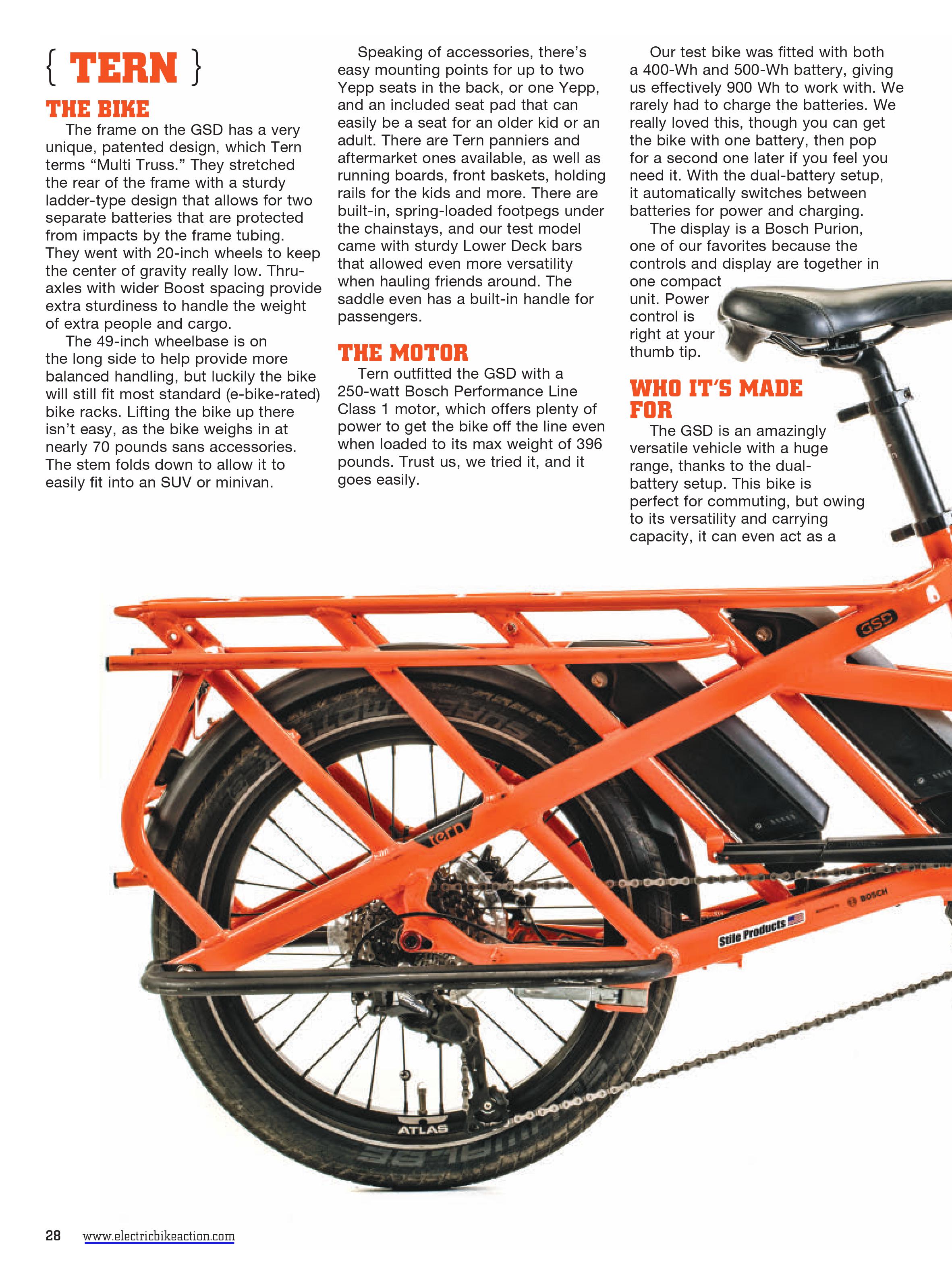 Tern Gsd Tern Folding Bikes Worldwide 
