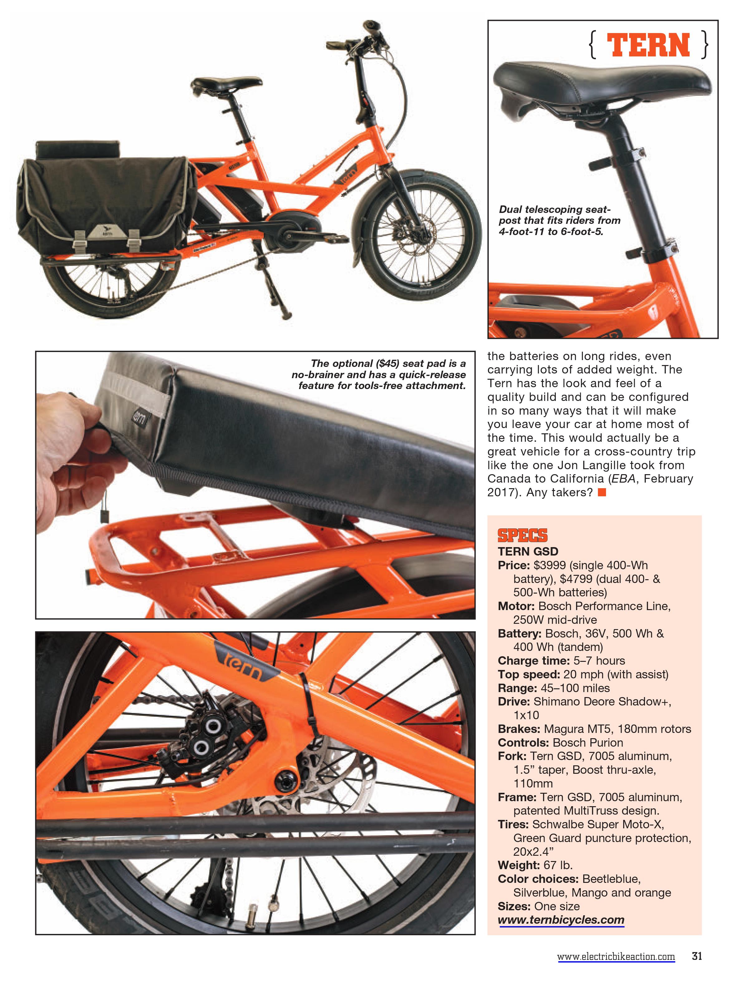 Tern Gsd Tern Folding Bikes Worldwide 