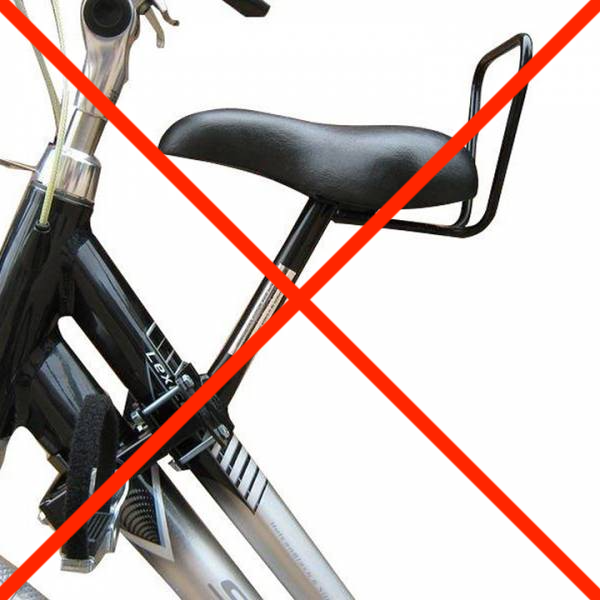 Frame-mounted child seat