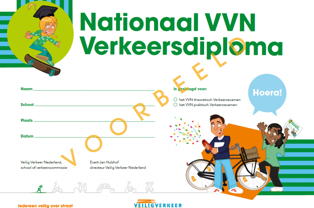 Verkeersdiploma (road safety diploma)