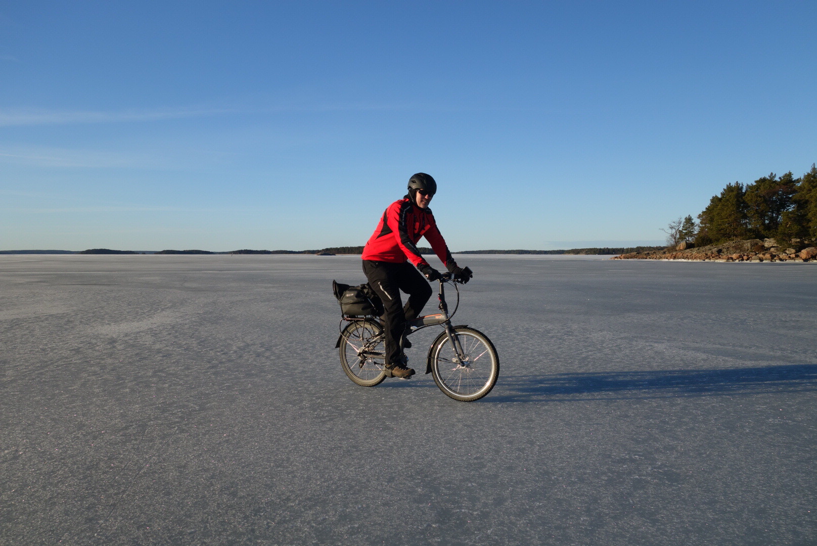 Do dress for warmth, but don't overdress for winter riding