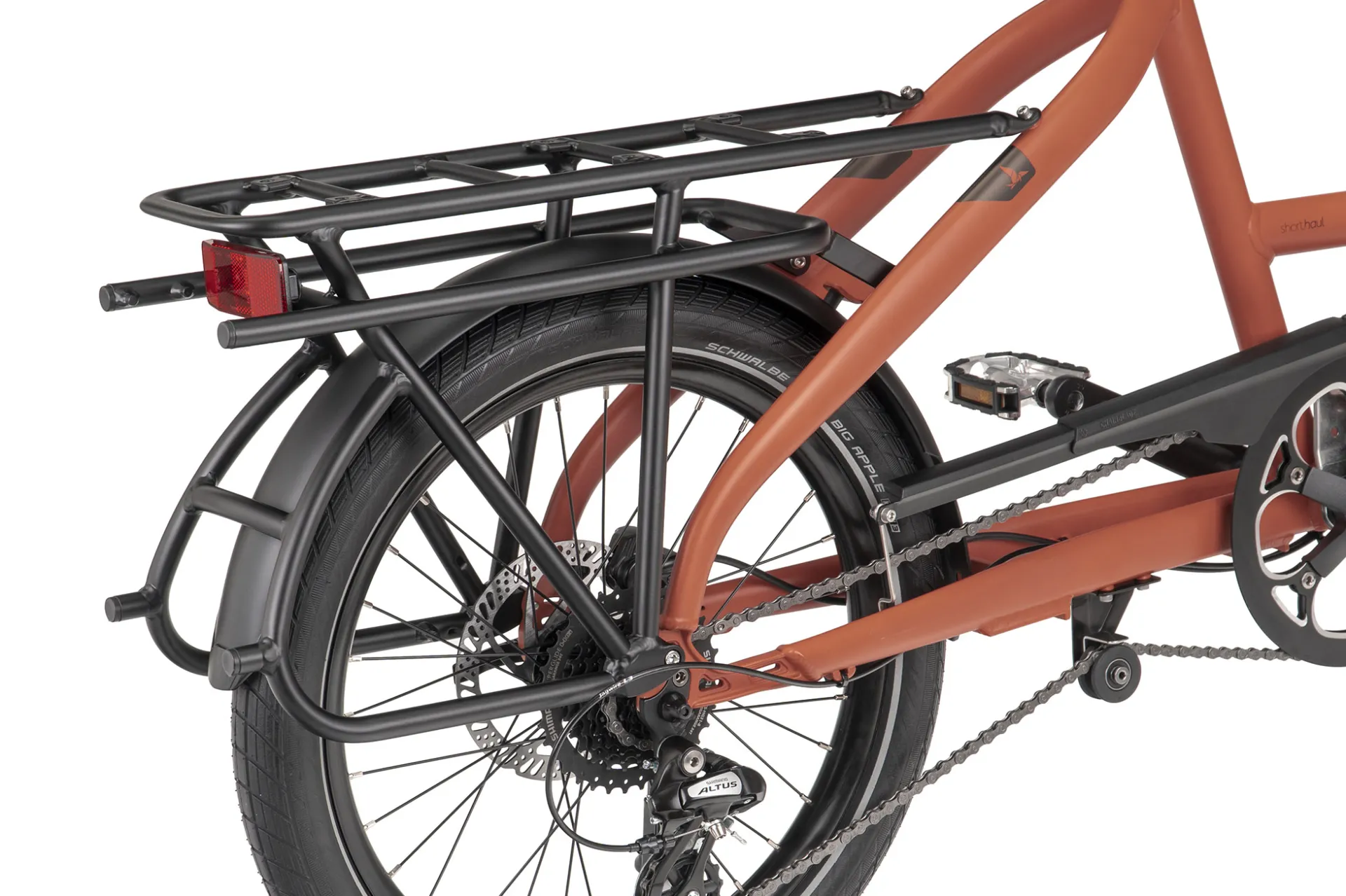 Compact online cargo bike