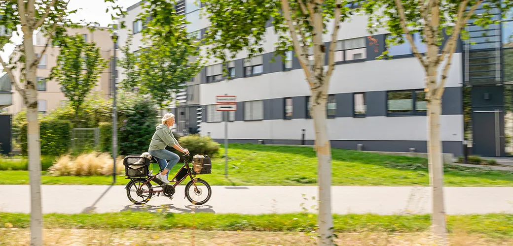 Tern electric bikes are built with robust components for a safe ebike.