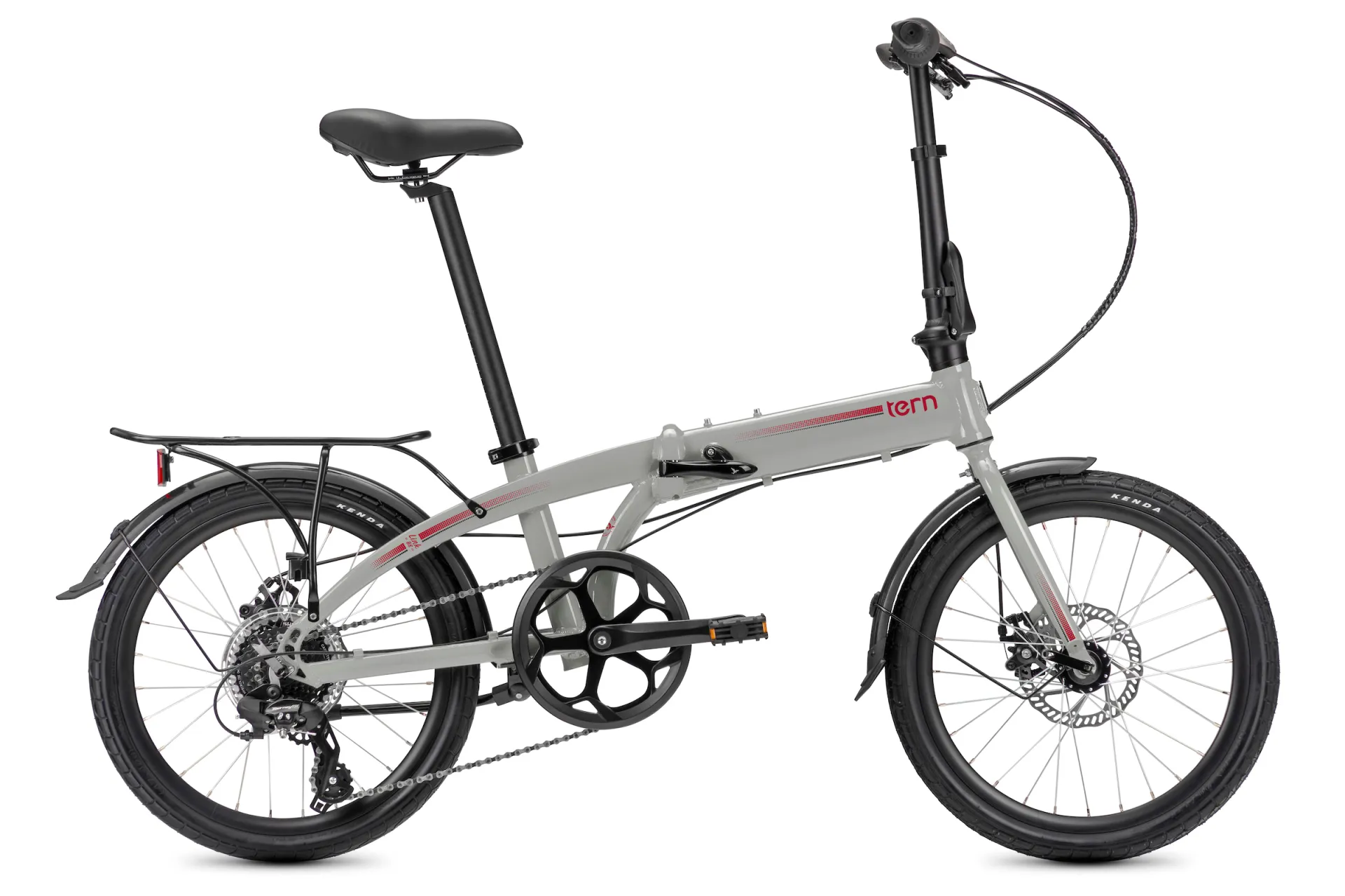 Bicicleta Plegable - Tern Link D8 Black/Grey