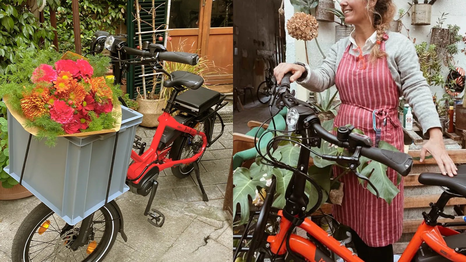Doing What We Can: Flower Delivery by E-Bike in Milan