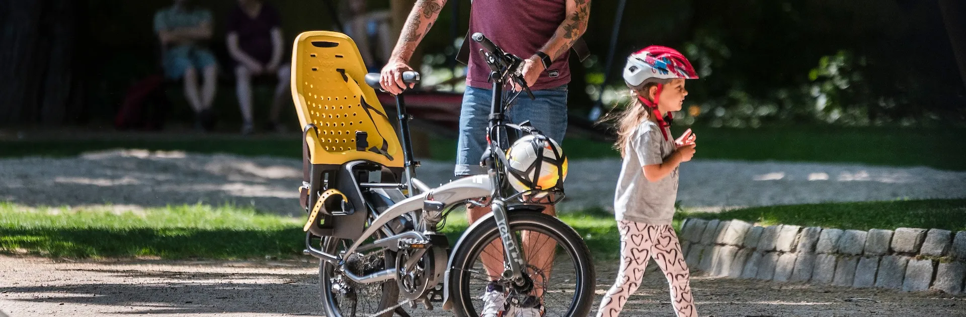 Vektron with Yepp child seat banner image