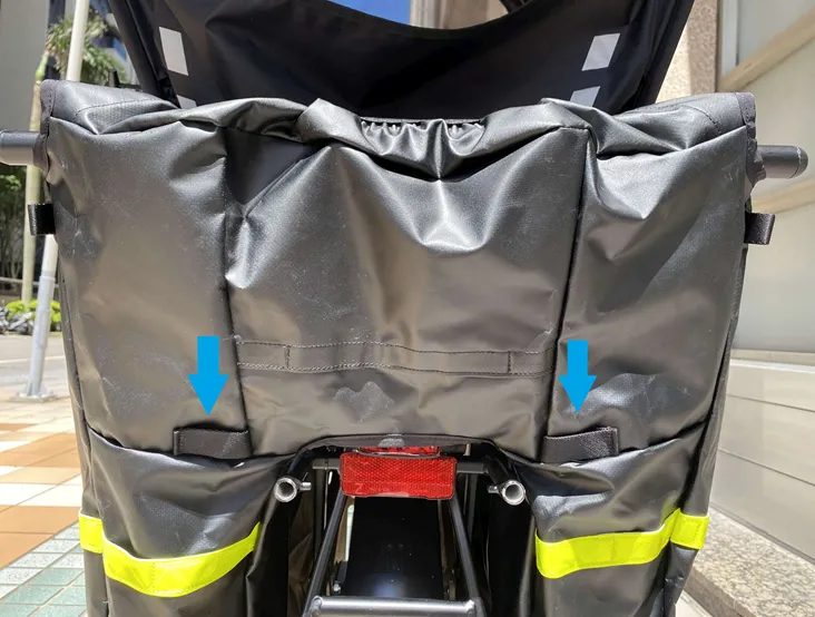 Storm Box rear loops for Sun Shield strap attachment