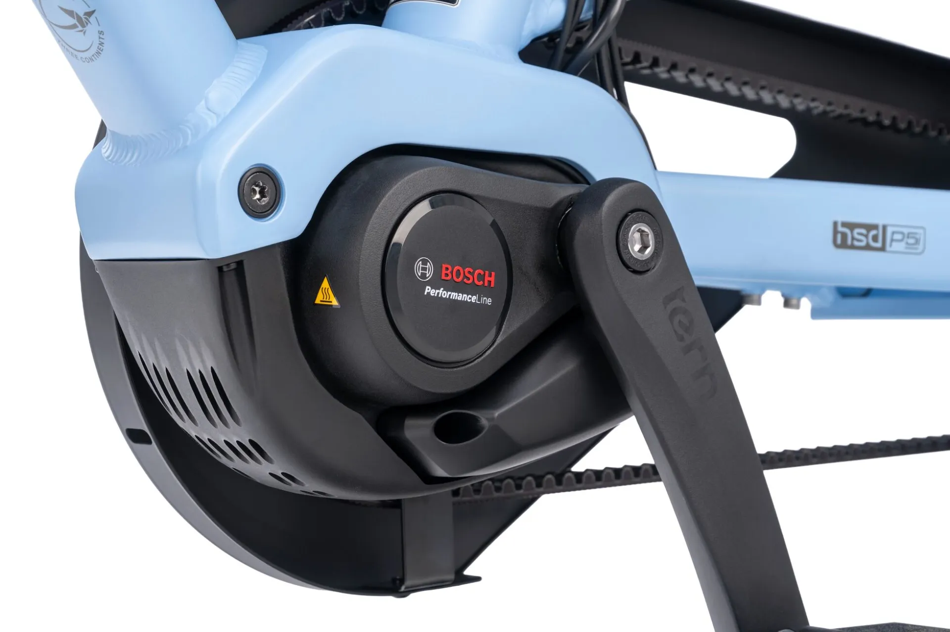 Bosch Performance Line motor on the Tern HSD P5i Gen 3