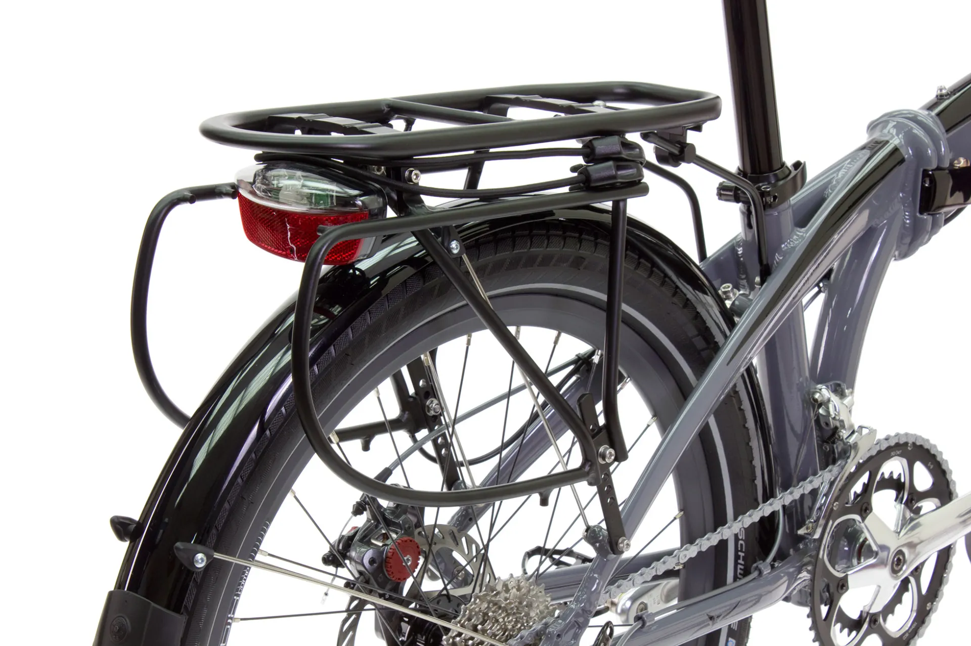 Porte-Bagages Vélo Arrière – Acier Réglable 32-40cm, Installation Facile, Pour Panier, Courses, Déplacements