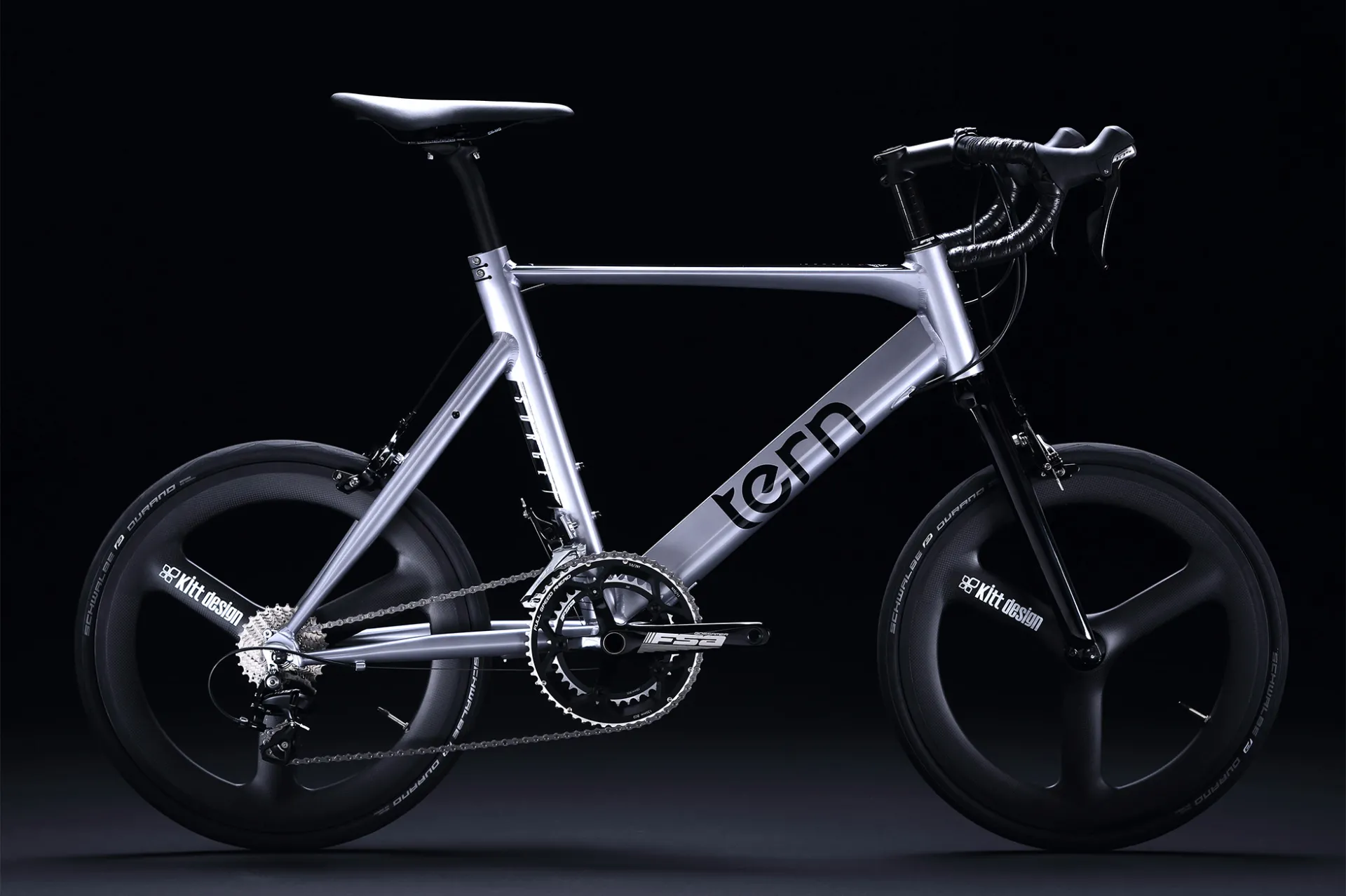 Kitt design Carbon Tri-spoke 車輪| Tern Bicycles