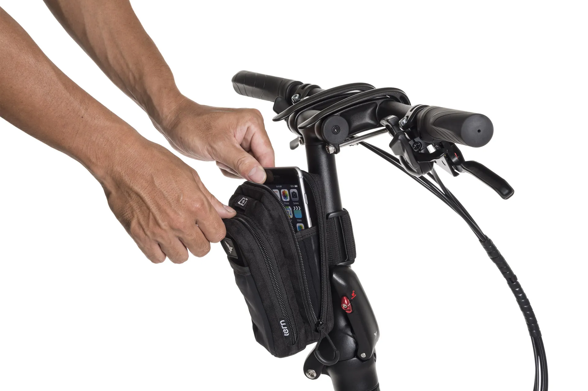 tern ライドバッグ RidePocket: Convenient handlepost storage bag | Tern