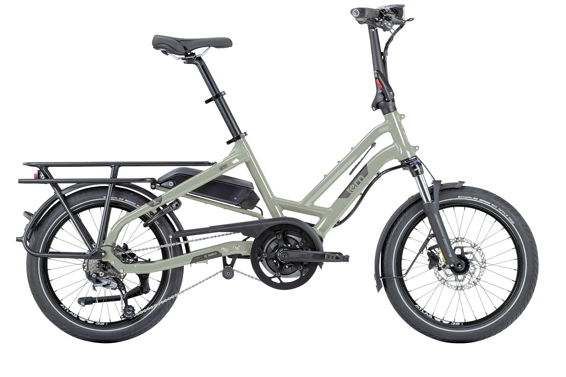 HSD P9: Compact Cargo Electric Bike | Tern Bicycles