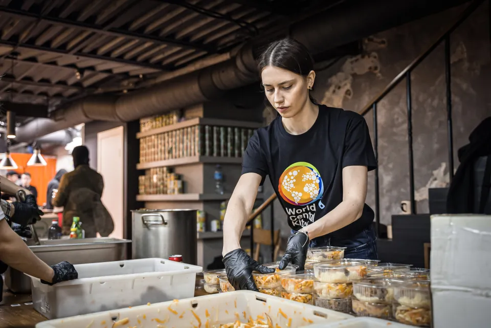 WCK has served more than 180 million meals since February. Photo: World Central Kitchen