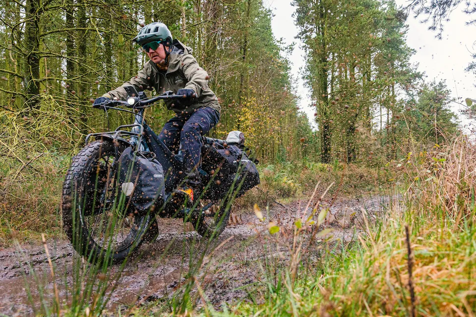 Orox riding off-road