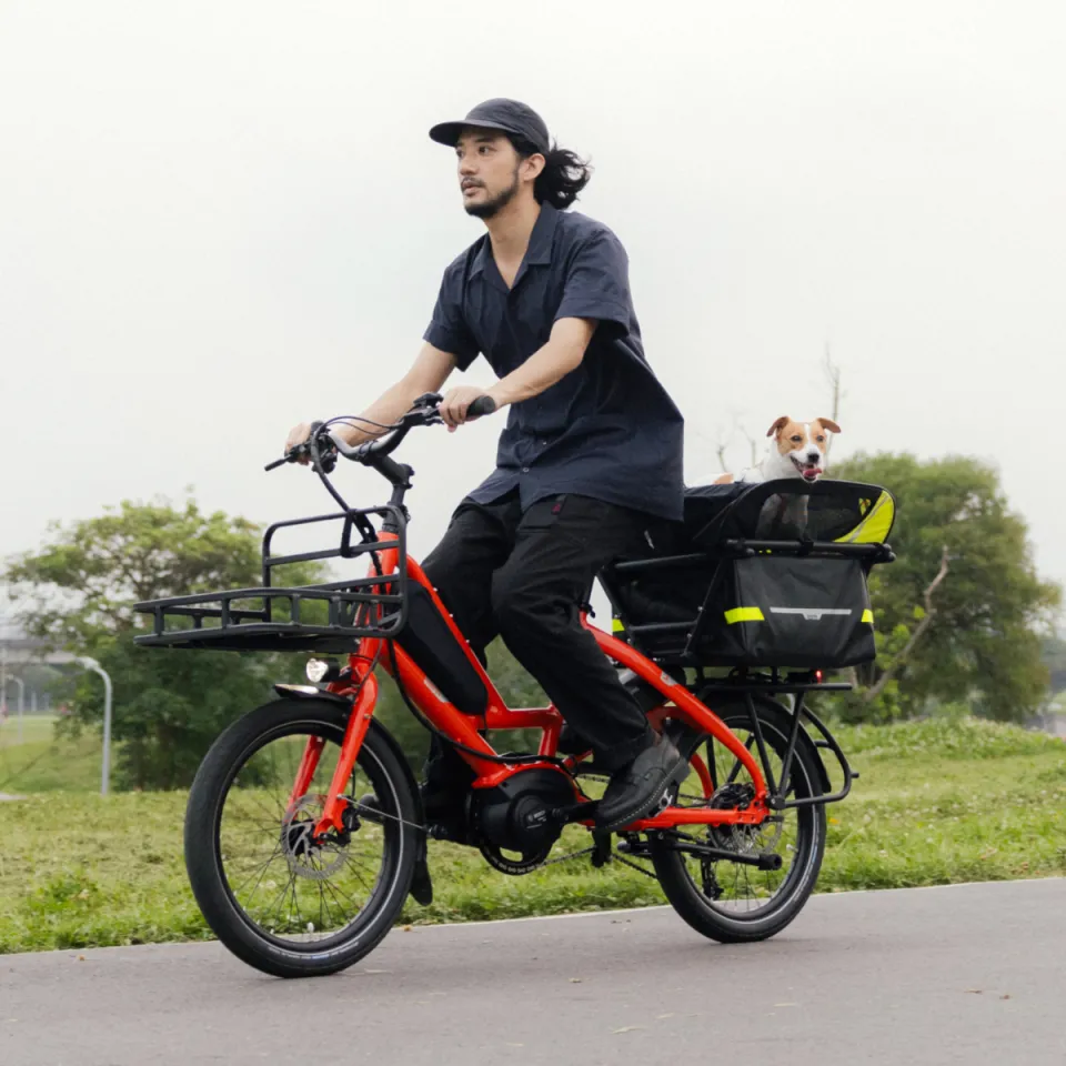 A man riding on a Quick Haul