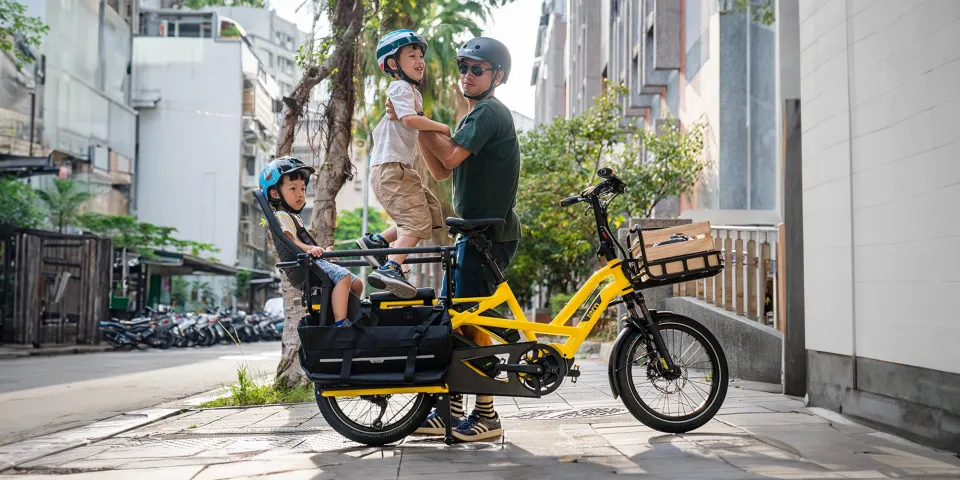 GSD ecargo bike for families