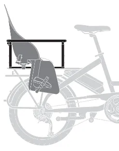 Clubhouse Mini with a child seat