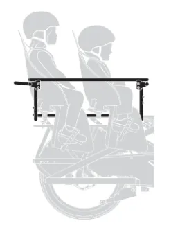Clubhouse Gen 3 Compatibility with 2 child seats