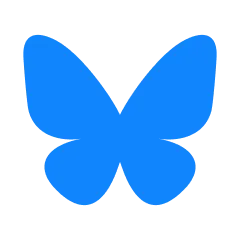 social media logo bluesky