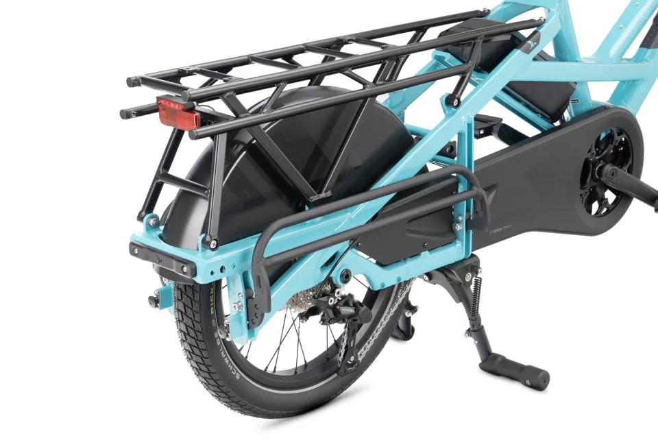 Stow Decks folding side decks for Tern electric cargo bikes