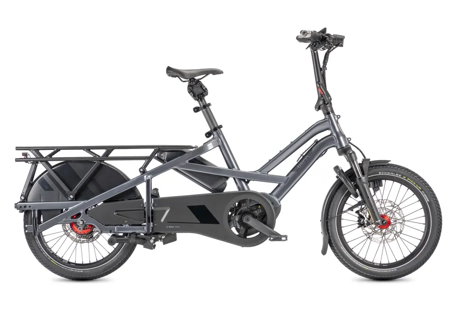 GSD Gen 3 iron grey unfolded bike