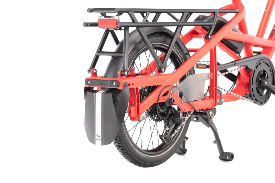 MudShield rear mud flap on Tern Quick Haul Long