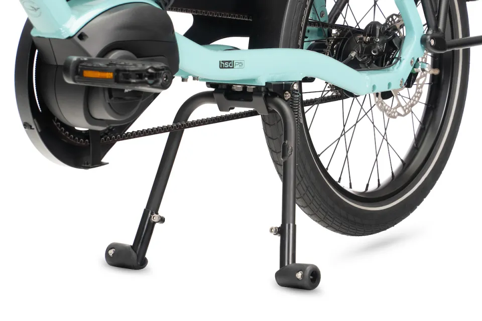 DuoStand bike lockstand on a Tern HSD electric cargo bike