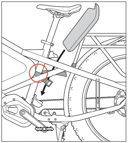 step 3 of orox battery strap