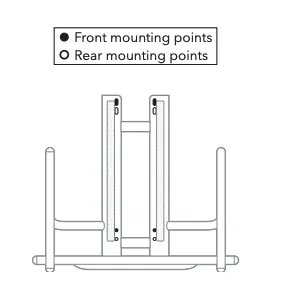 Captain's Chair mounting points