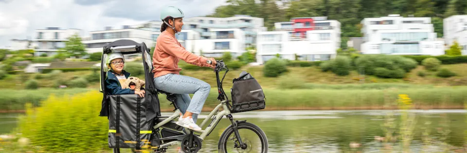 Tern Clubhouse Fort Mini all-season weather protection passenger cabin for compact Tern cargo bikes