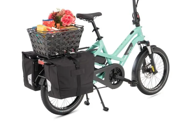 Market Basket installed on the Tern HSD electric cargo bike