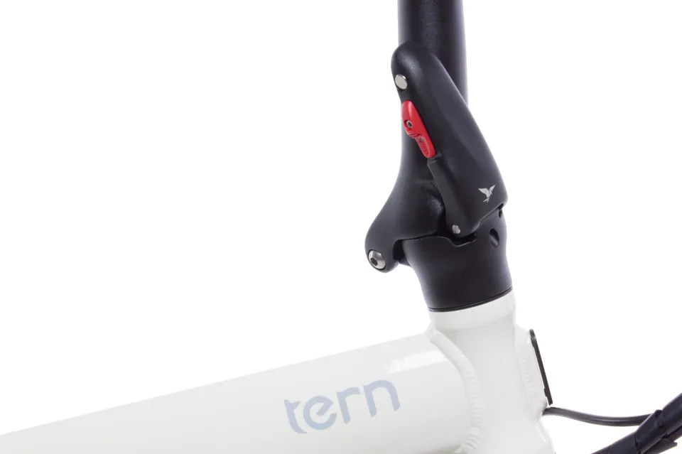 adjustable Physis 3D T-Bar Handlepost on a Tern Link folding bike