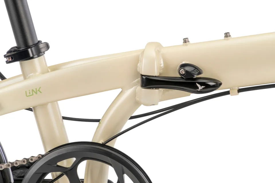 Hinge on a Tern Link B8 folding bike