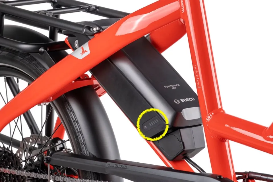 LED indicators on your Bosch battery pack