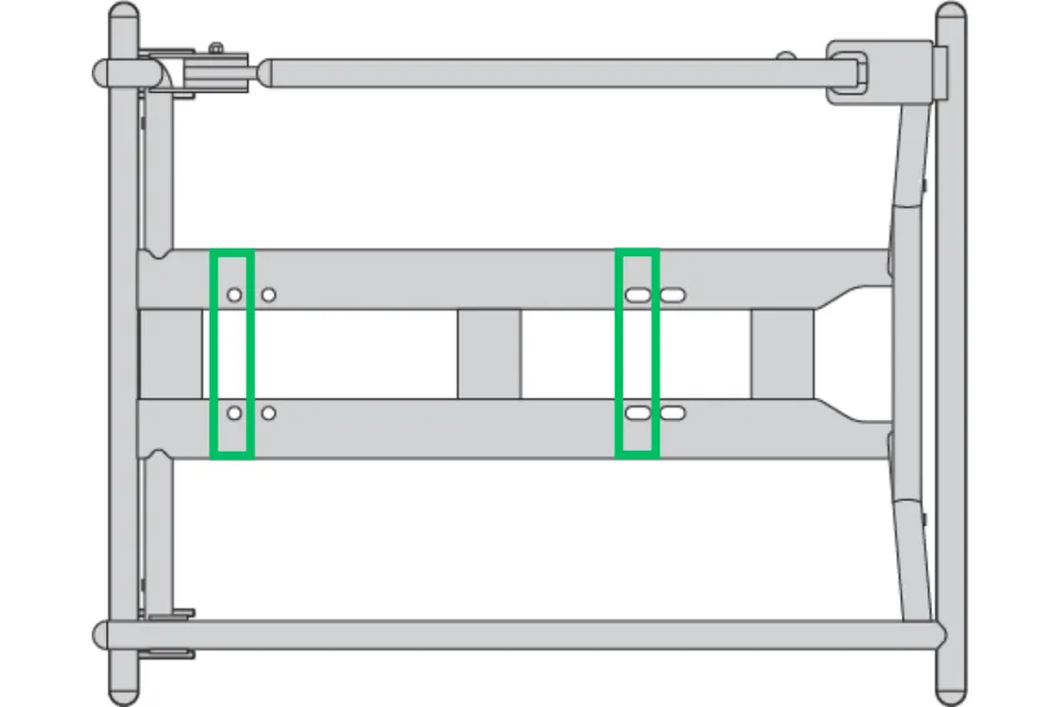 clubhouse gen 4 passenger rails for tern cargo bikes rear mounting holes