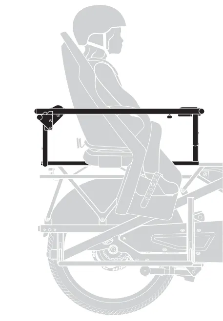 1 child seat in tern clubhouse gen 4 passenger bars